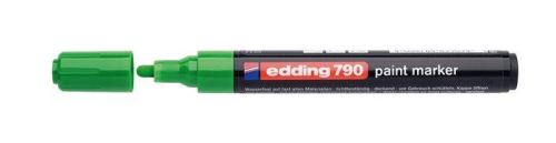 Lakový popisovač EDDING 790, 2-4mm - zelený