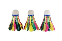 Košíčky na badminton péřové 3 ks (2)