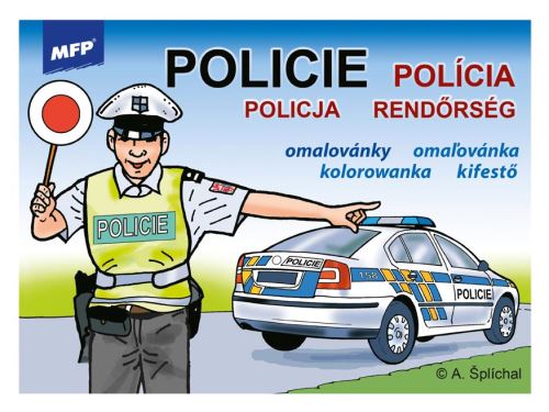 Omalovánky A5 MFP - Policie