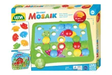 Mozaika LENA klobouček 3,2 cm hladký, 36 ks a 7 předloh - příroda Mozaika LENA klobouček 3,2 cm hladký, 36 ks a 7 předloh - příroda