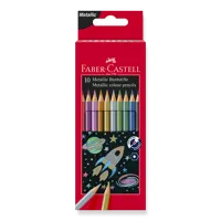 Pastelky Faber-Castell metalické 10ks Pastelky Faber-Castell metalické 10ks