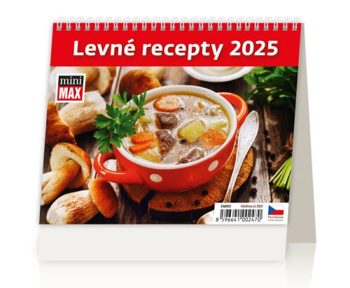 Stolní kalendář 2025 Helma MiniMax - Levné recepty