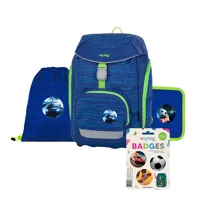 Školní batohový set 4-dílný OXY Sherpy Blue