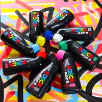 Sada dekoračních popisovačů Posca PCM-22, MOP'R, 18 mm, 8 základních barev (2)