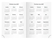 Denní diář 2027 MFP A5 Lamino motýl zelený (3)