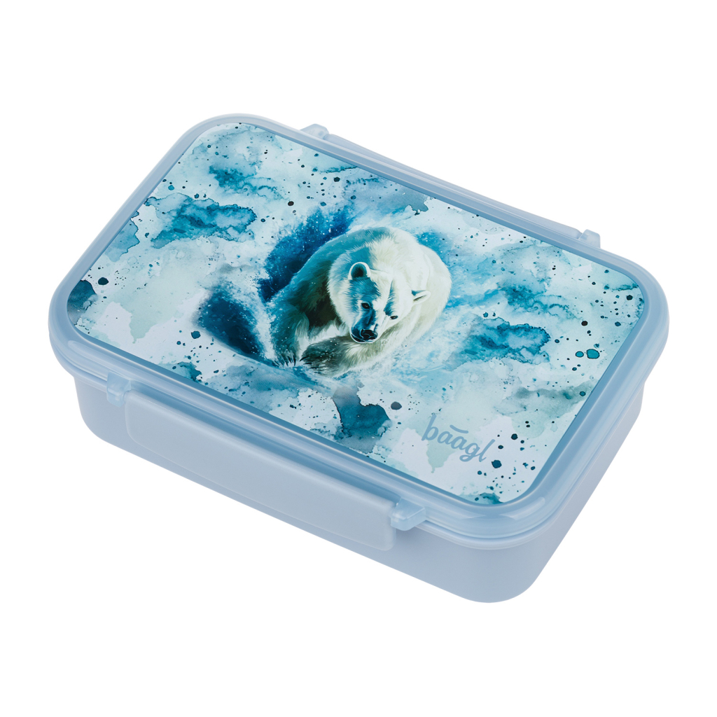 Levně Box na svačinu Baagl s přihrádkami Polar