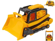 Buldozer 31 cm na volný chod - žlutý