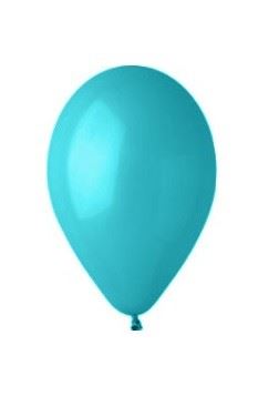 Balónky nafukovací průměr 26cm – pastelová tyrkysová, 10 ks