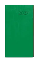Týdenní diář 2027 Baloušek Jakub Vivella kapesní jasně zelená (1)