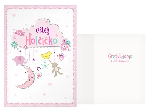Přání k narození miminka CN-803 PRANI_H_C0416