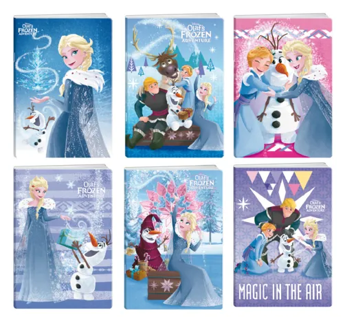 Designový sešit A5 linkovaný 50ls - FROZEN II