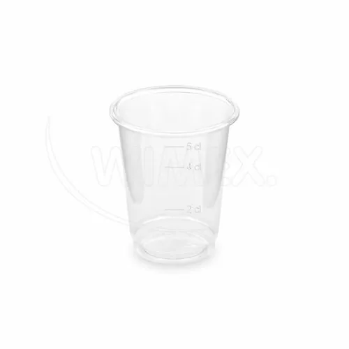 Kelímek (PET) čirý Ø 48 mm 2 cl/4 cl/5 cl, 40 ks