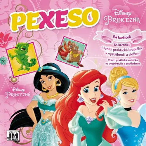 Pexeso v sešitu - Princezny
