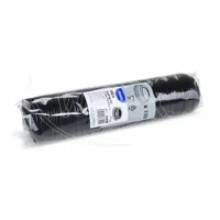 Víčko vypouklé černé pro papírové a termo kelímky Ø 80 mm - 100ks (1)