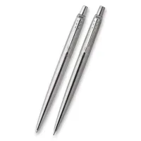 Parker Jotter Stainless Steel CT - propiska a mechanická tužka v dárkové sadě (1)
