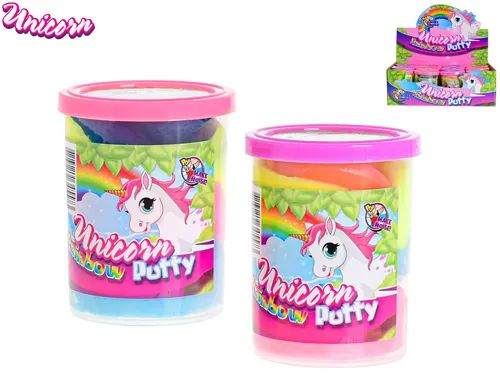 Unicorn hmota duhová prdící