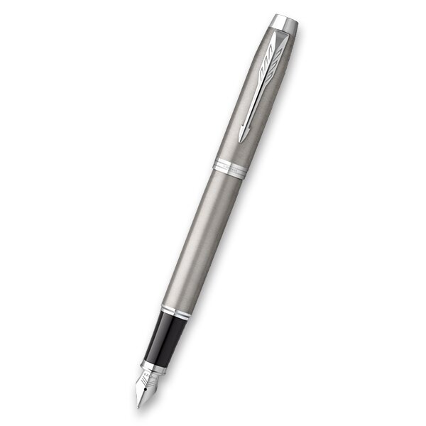 Levně Parker IM Essential Stainless Steel CT - plnící pero, hrot F