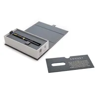 Parker Sonnet Black GT - plnící pero, hrot F (1)