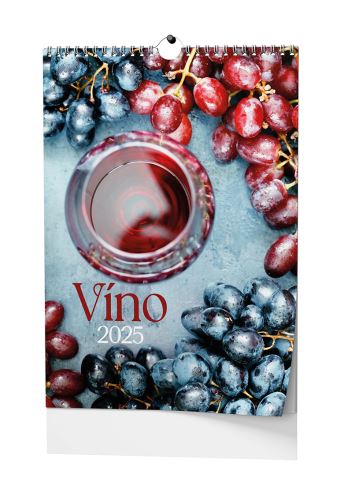 Nástěnný kalendář 2025 Baloušek - Víno