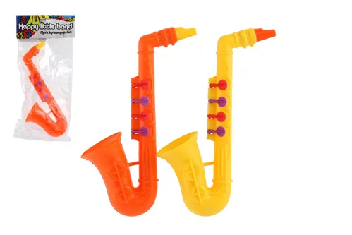 Saxofon 24 cm - mix barev