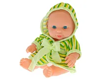 Miminko s tvrdým tělem 20 cm v županu - mix barev (1)