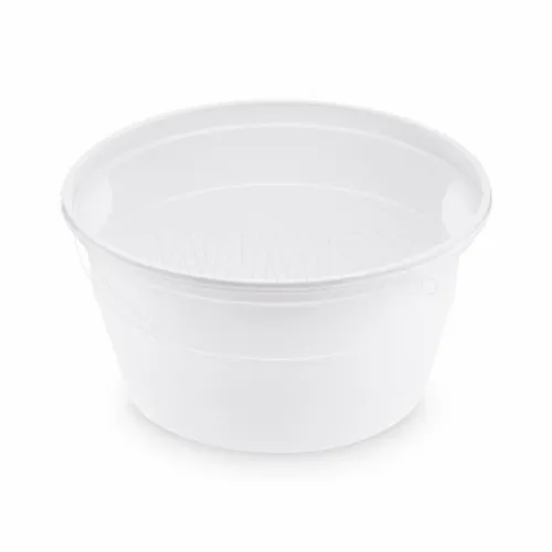 Miska (PP) bílá Ø 127 mm 500 ml, 50 ks