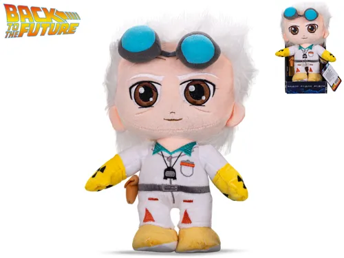 Plyšový Dr. Brown 28 cm - Návrat do budoucnosti
