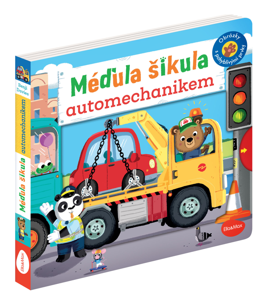 Levně MÉĎULA ŠIKULA AUTOMECHANIKEM – Obrázky s pohyblivými prvky