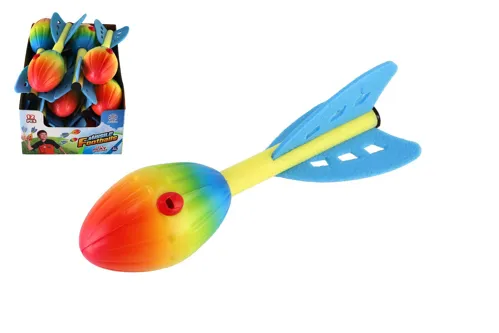 Šipka házecí pěnová pískající 25 cm