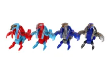 Skládací vejce dinosaurus a robot 11 cm - mix barev (6)
