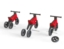 Odrážedlo Funny Wheels Rider Sport 2v1 červené, krabice (19)