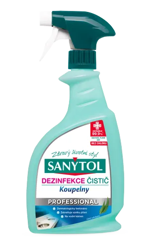 Sanytol Professional - čistič na koupelny 750 ml, sprej
