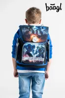 Školní aktovkový set 5dílný BAAGL Ergo Roboti (8)