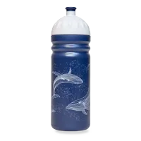 Zdravá lahev 700 ml s náhradní zátkou – Velryby