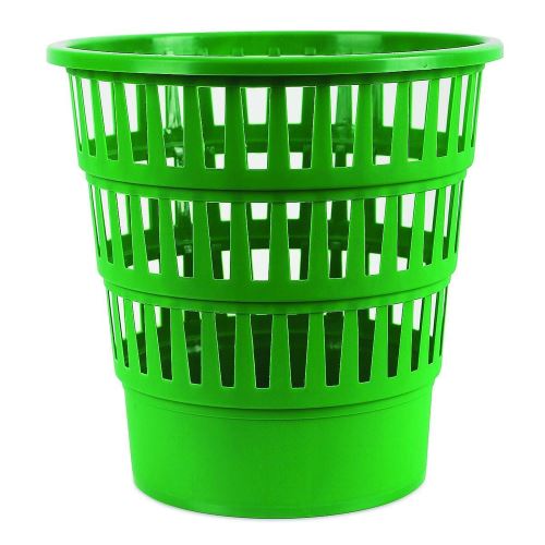 Odpadkový koš Office Products, 16 litrů - zelený