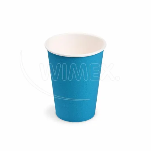 Kelímek papírový 240 ml, FSC Mix, 10 ks - světle modrý
