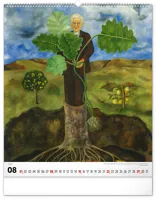 Nástěnný kalendář 2027 Notique Frida Kahlo, 48 x 56 cm (8)