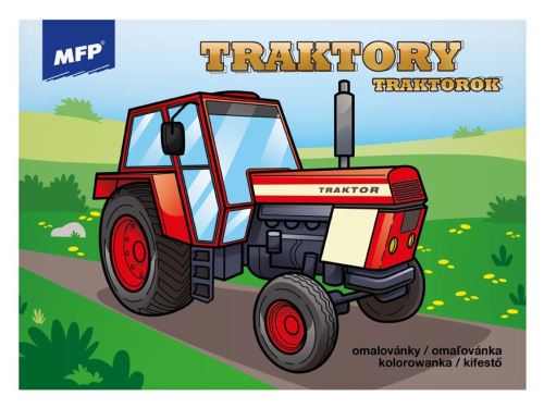 Omalovánky A5 MFP - Traktory