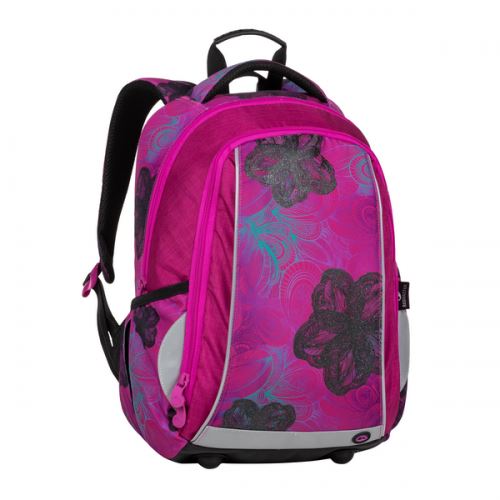 Bagmaster školní batoh MARK 20 A Pink/Blue/Turquoise, 3 roky záruka