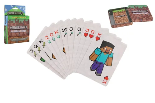 Hrací karty Minecraft