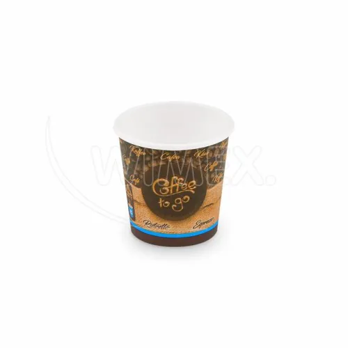Papírový kelímek "Coffee to go" XS 110 ml - 50ks