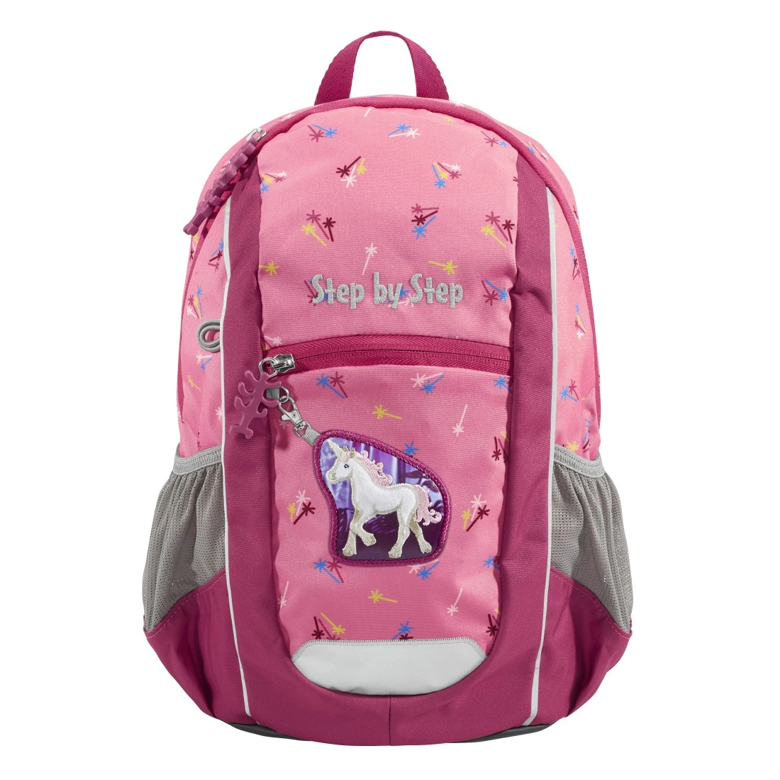 Dětský batoh Step by Step KIGA MAXI Little Unicorn Nuala – pohled zepředu