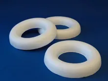 Polystyrenový kruh Ø 25 cm, půlený