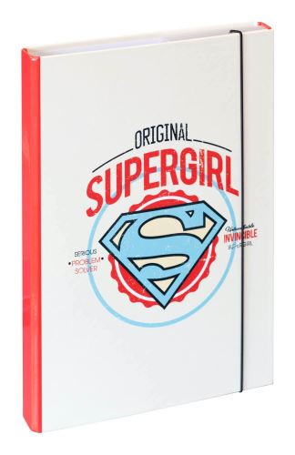 Box na školní sešity A4 Supergirl