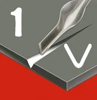 Sada pro linoryt - 5 různých nožů (2)