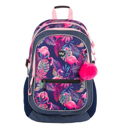 Školní batoh BAAGL - Flamingo
