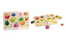 Puzzle/Vkládačka deskové ovoce dřevo ve fólii 30x21cm 18m+ Puzzle/Vkládačka deskové ovoce dřevo ve fólii 30x21cm 18m+