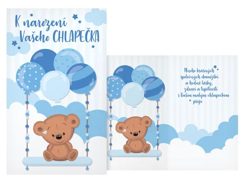 Přání k narození miminka M07-058 T PRANI_T_2193
