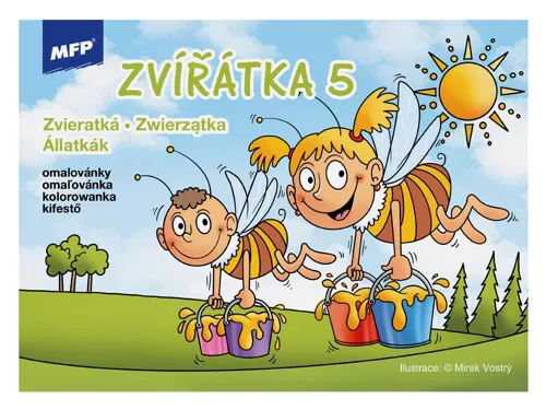 Omalovánky A5 MFP - Zvířátka 5