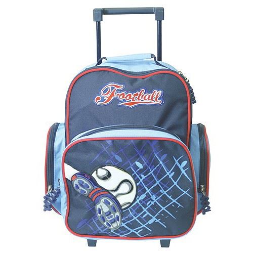 Školní batoh trolley Cool football kopačka & míč